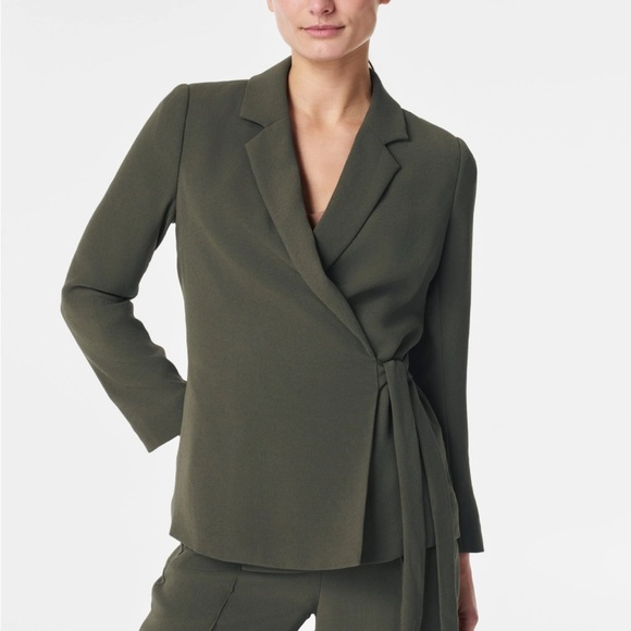 SPANX Jackets & Blazers - SPANX Olive Green Jacket